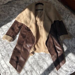 PETE & GRETA Faux Leather Jacket